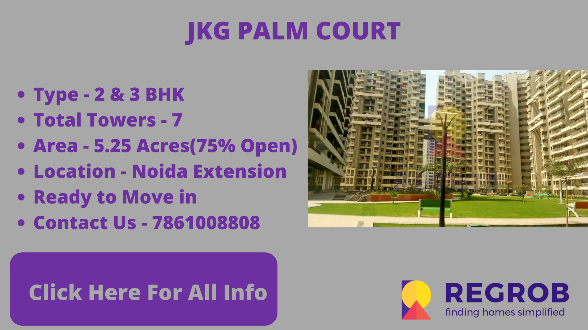 JKG Palm Court gaur city 2