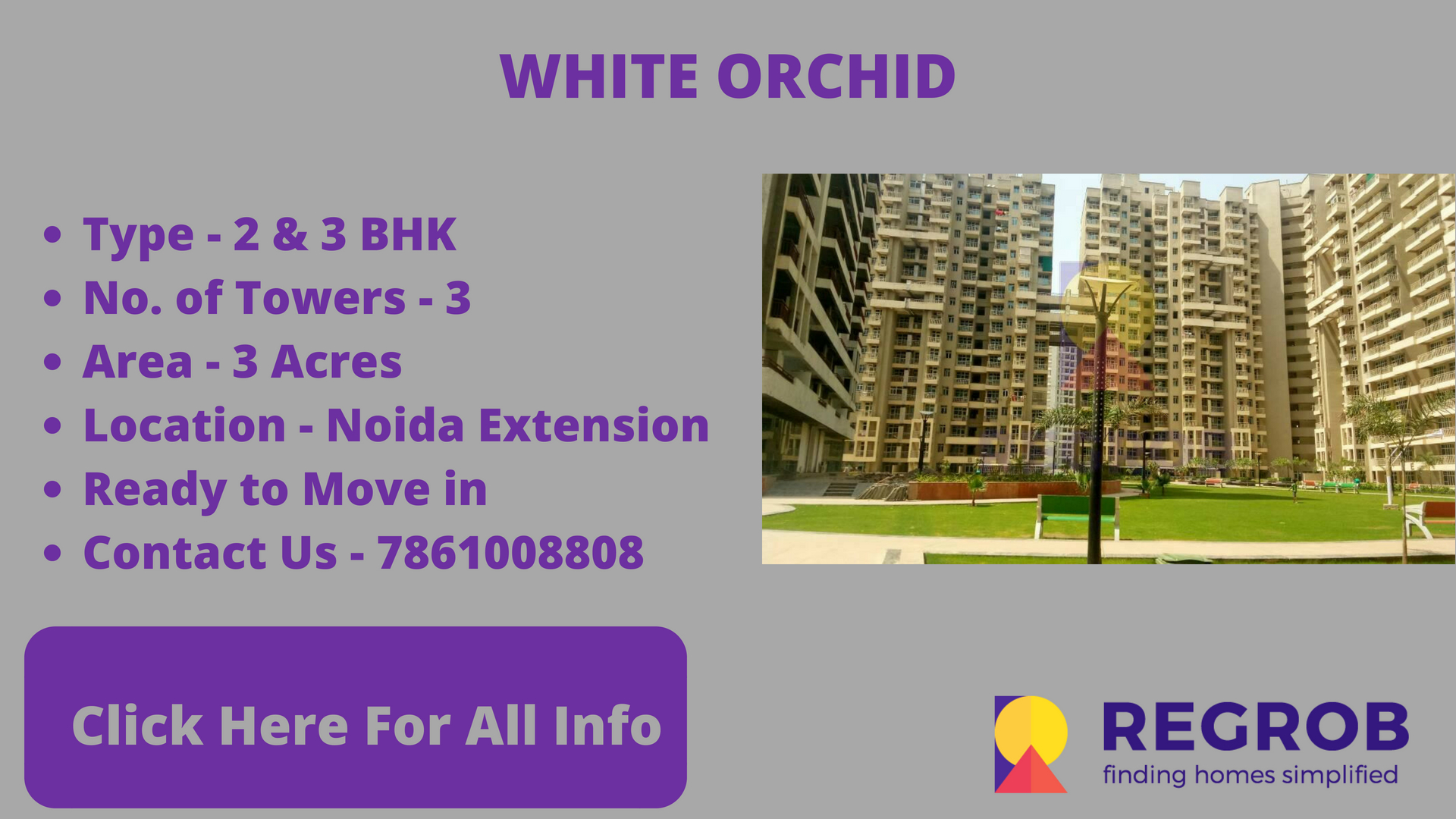 White Orchid gaur city 2