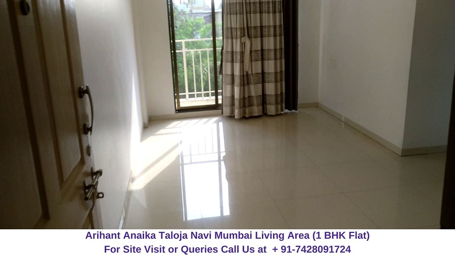 Arihant Anaika Taloja Navi Mumbai 1 BHK Flat Living Area