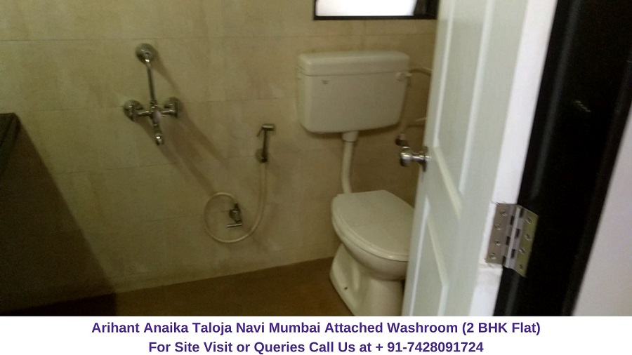 Arihant Anaika Taloja Navi Mumbai 2 BHK Flat Washroom