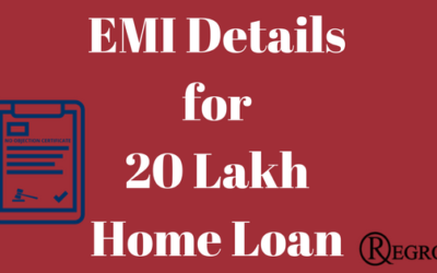 EMI for 20 lakh home loan