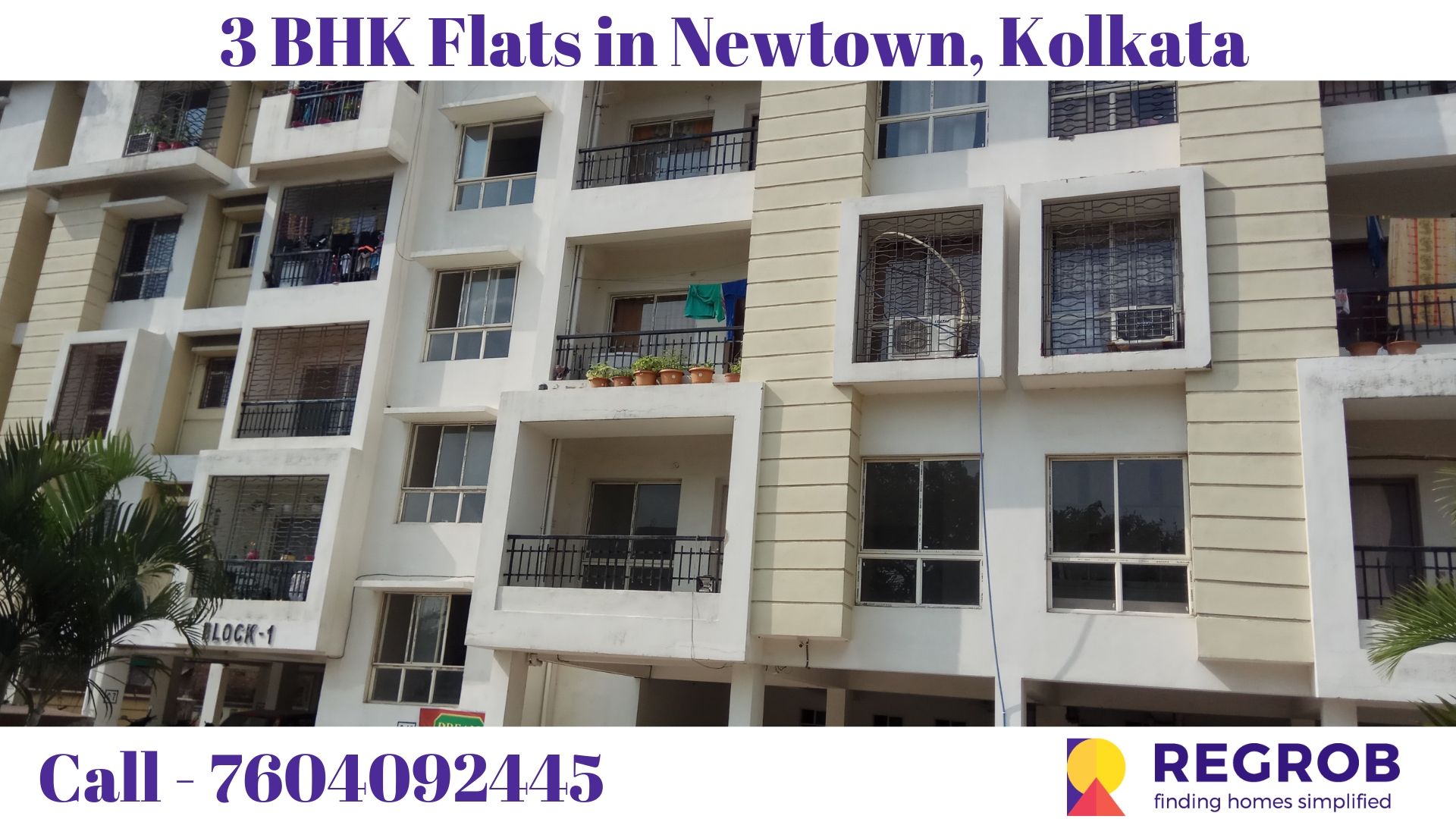 3 BHK Flats For Sale in Newtown Kolkata
