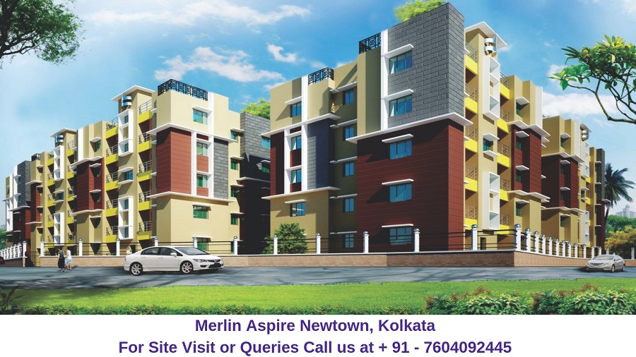 Merlin Aspire Newtown Kolkata Elevation
