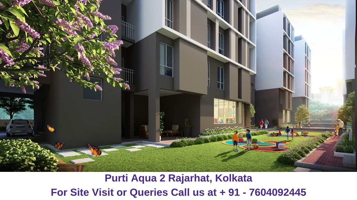 Purti Aqua 2 Rajarhat, Kolkata Garden