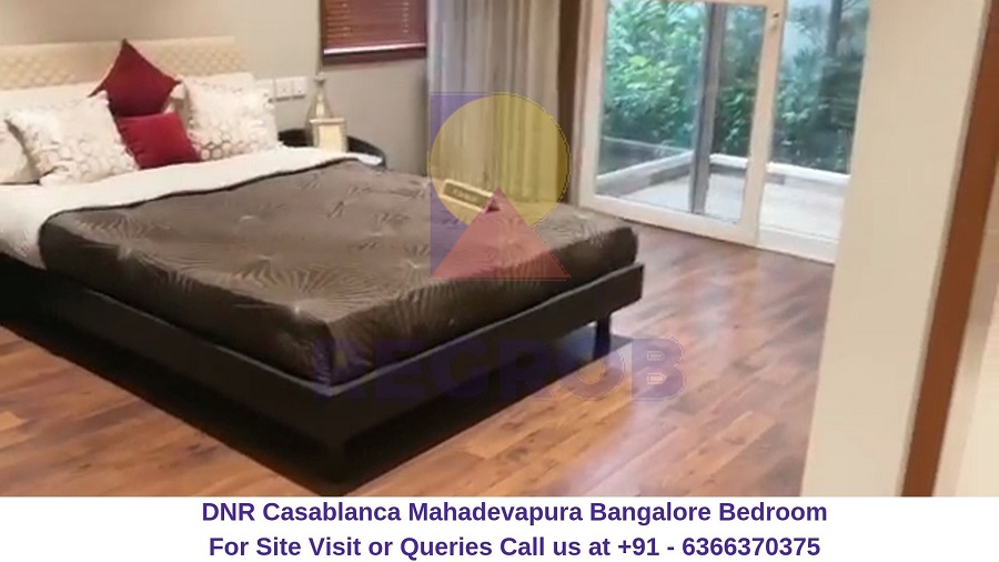 DNR Casablanca Mahadevapura Bangalore Bedroom