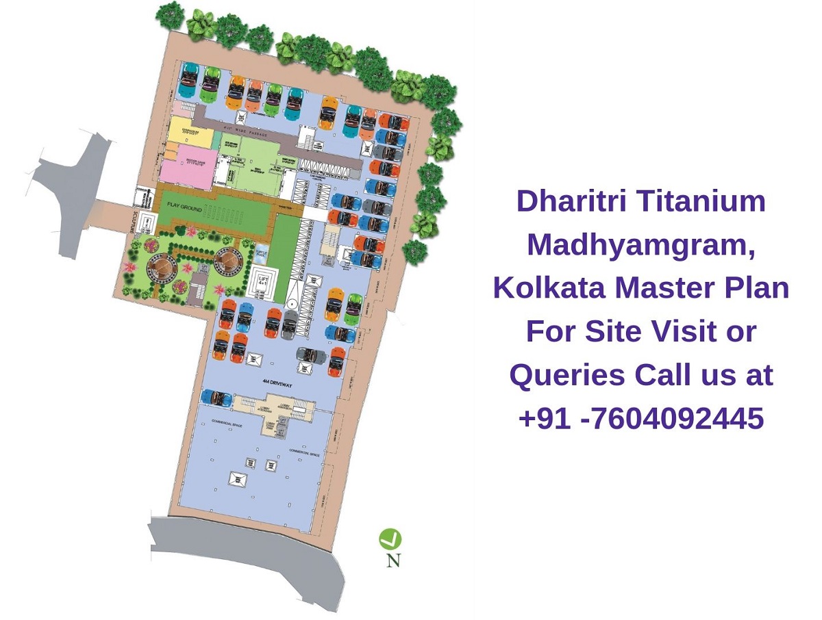 Dharitri Titanium Madhyamgram, Kolkata Master Plan