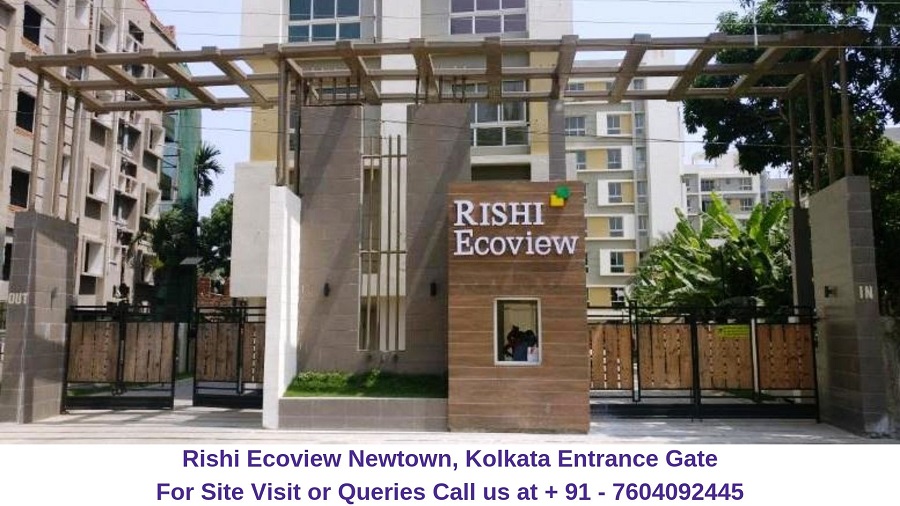 Rishi Ecoview Newtown, Kolkata Main Entrance