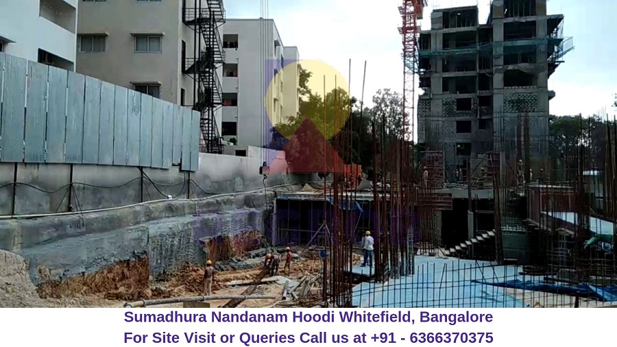 Sumadhura Nandanam Hoodi Whitefield, Bangalore Construction Site