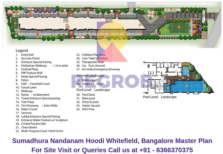 Sumadhura Nandanam Hoodi Whitefield, Bangalore Master Plan