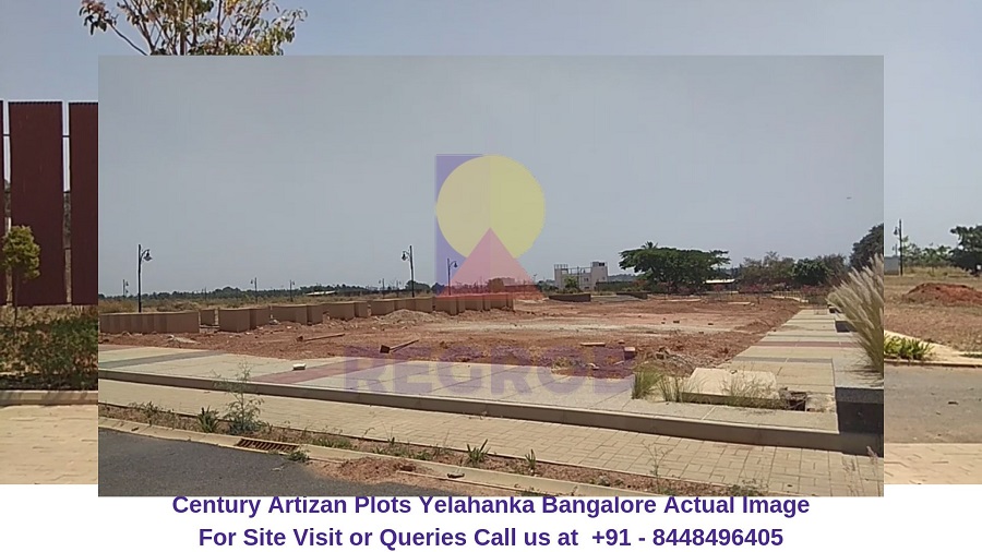 Century Artizan Plots Yelahanka Bangalore Actual Image (2) Regrob