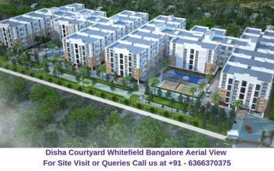 Disha Courtyard Whitefield Bangalore Aerial View