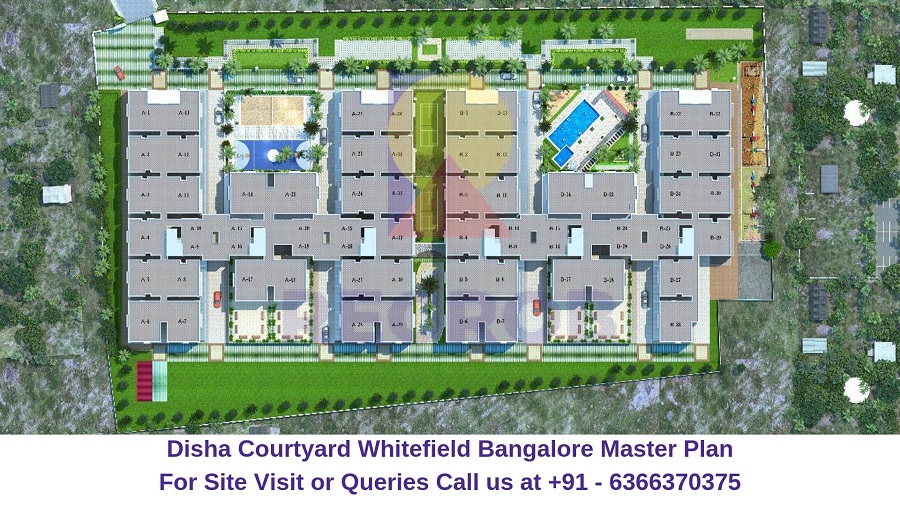 Disha Courtyard Whitefield Bangalore Master Plan