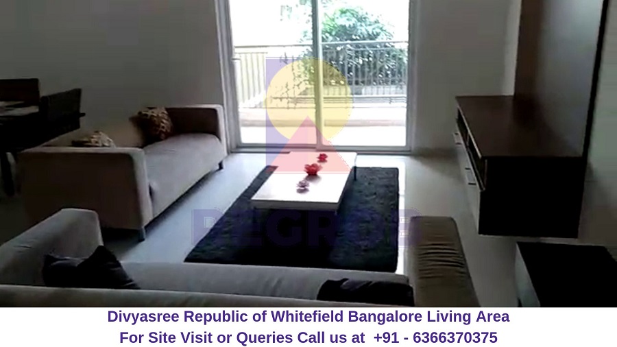 Divyasree Republic of Whitefield Bangalore Living Area Regrob