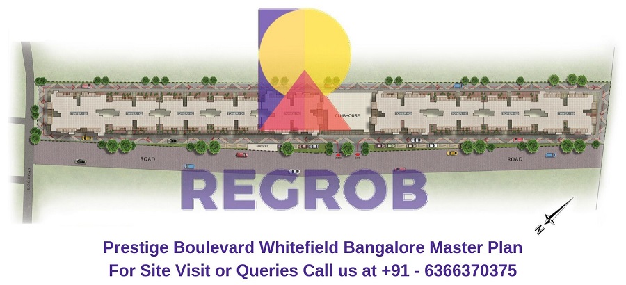 Prestige Boulevard Whitefield Bangalore Master Plan