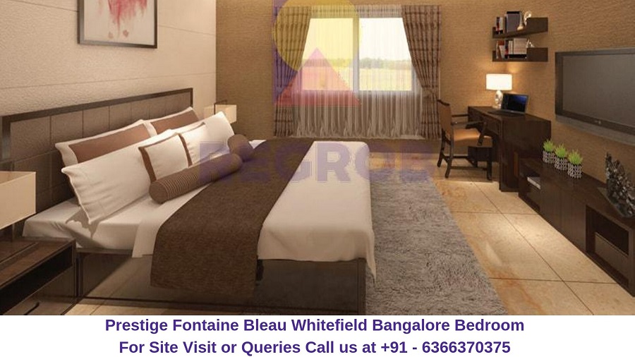 Prestige Fontaine Bleau Whitefield Bangalore 3 BHK Floor Plan