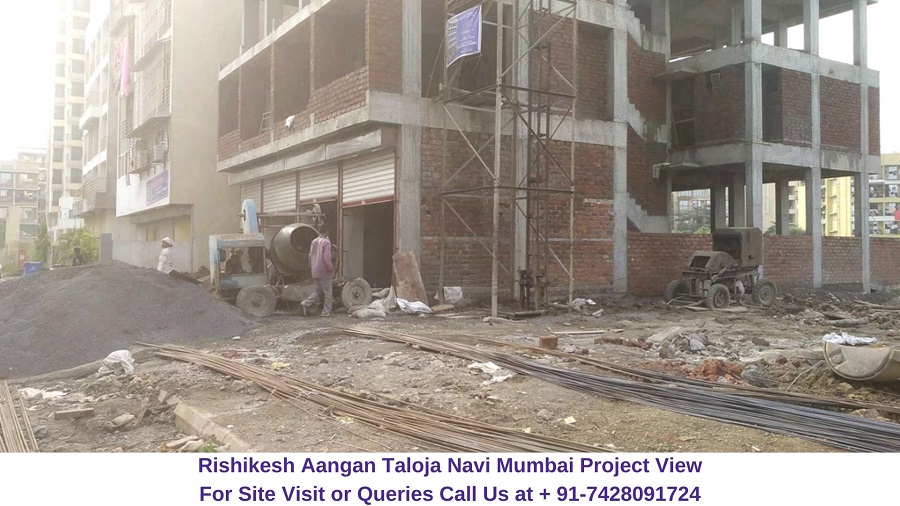 Rishikesh Aangan Taloja Navi Mumbai Side Elevation Of Project (1)