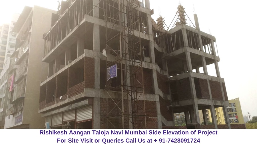 Rishikesh Aangan Taloja Navi Mumbai Side Elevation Of Project (2)