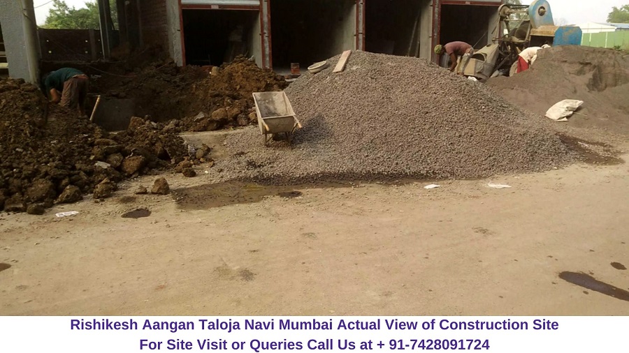 Rishikesh Aangan Taloja Navi Mumbai View of Construction Work (1)