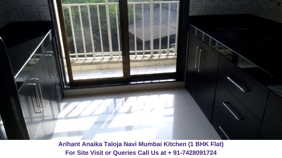 1 BHK Flat Kitchen