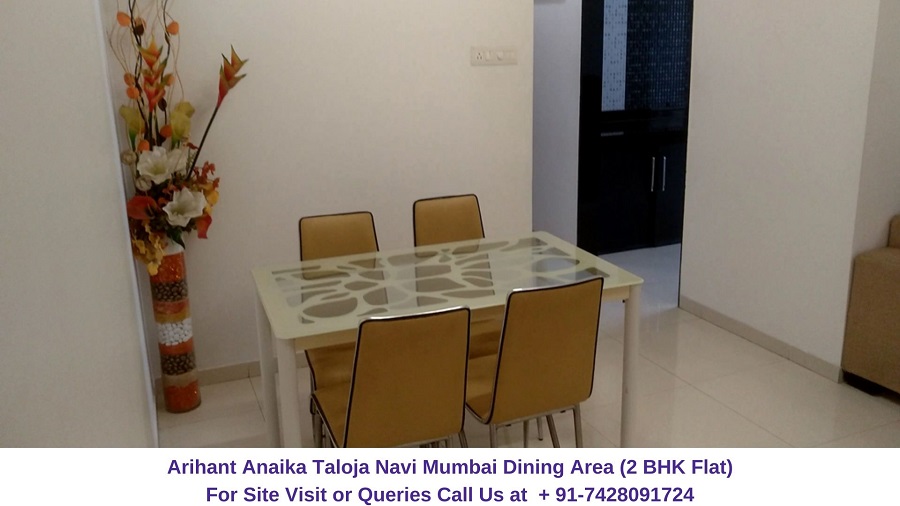 2 BHK Flat Dining Area