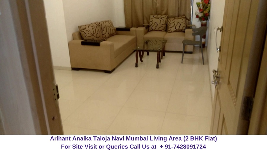 2 BHK Flat Living Area