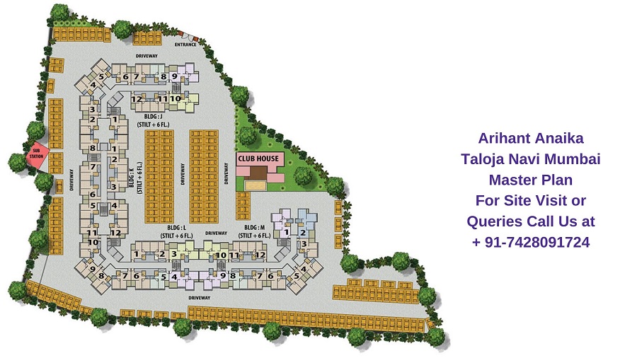 Arihant Anaika Taloja Navi Mumbai Master Plan