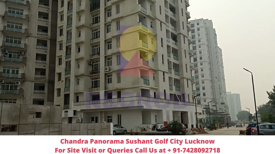 Chandra Panorama Sushant Golf City Lucknow Actual View of Project (3)