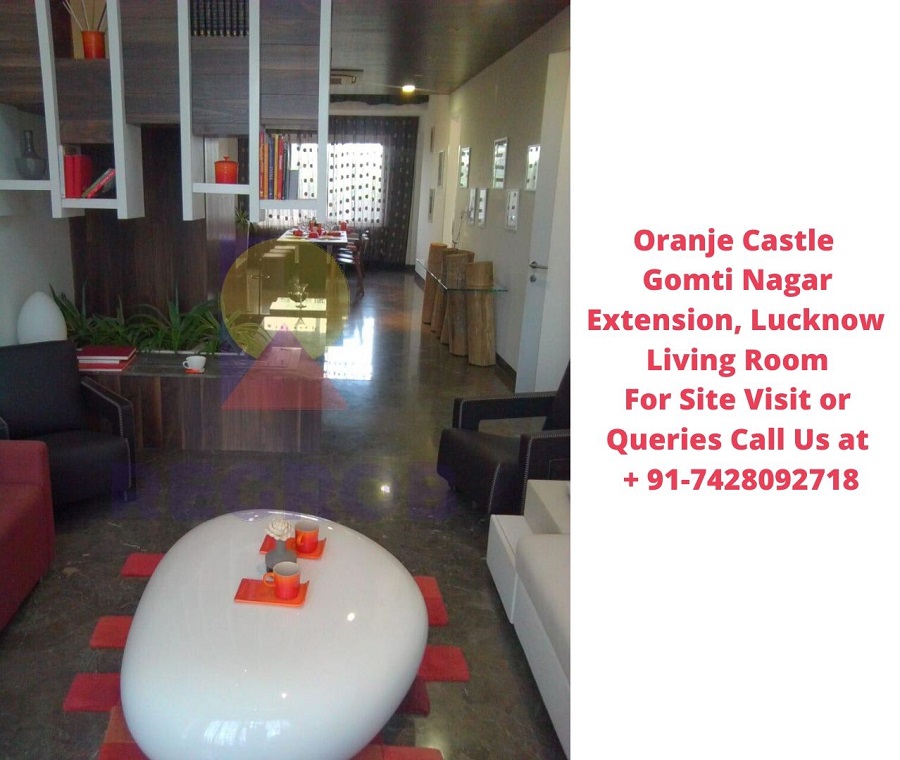 Oranje Castle Gomti Nagar Extension, Lucknow Living Room (1)