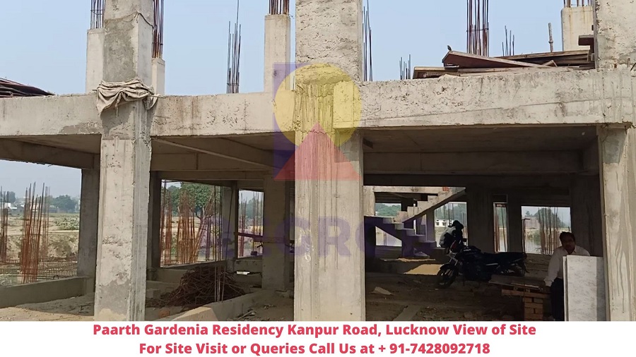 Paarth Gardenia Residency Kanpur Road, Lucknow View of Site (2)