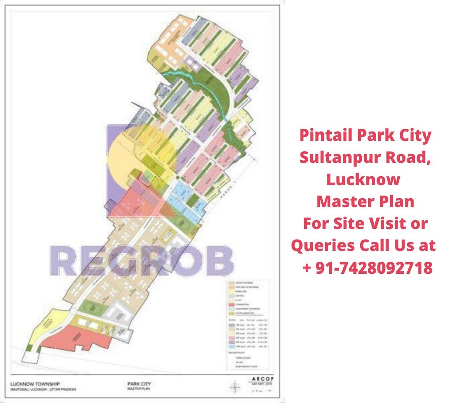 Pintail Park City Sultanpur Road, Lucknow Master Plan