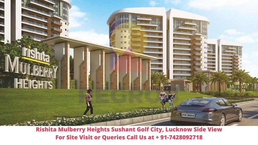 Rishita Mulberry Heights Sushant Golf City, Lucknow Side View