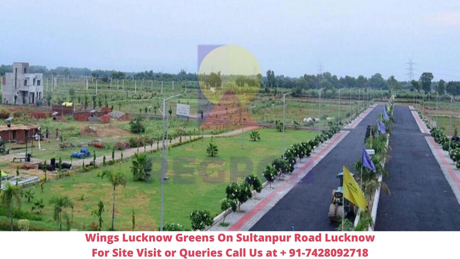 Wings Lucknow Greens On Sultanpur Road Lucknow Actual View of Site (3)