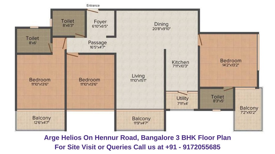 Arge Helios On Hennur Road, Bangalore