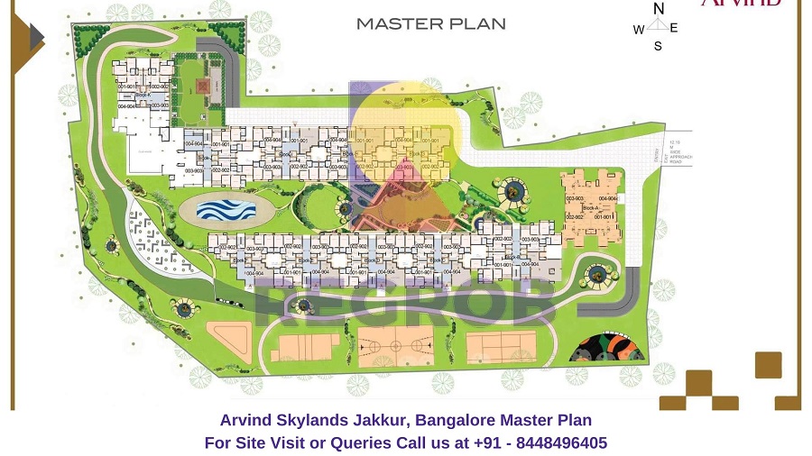 Arvind Skylands Jakkur, Bangalore Master Plan