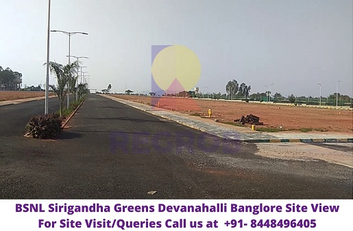 BSNL Sirigandha Greens Off IVC Road Devanahalli Banglore Plots