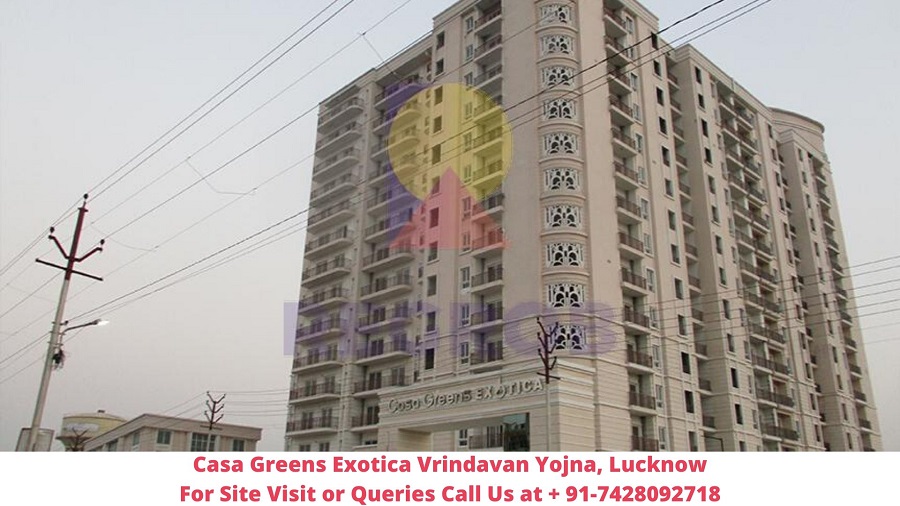 Casa Greens Exotica Vrindavan Yojna Lucknow Price Actual Video