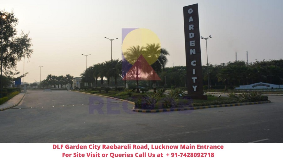 DLF Garden City Raebareli Road, Lucknow Main Entrance Regrob