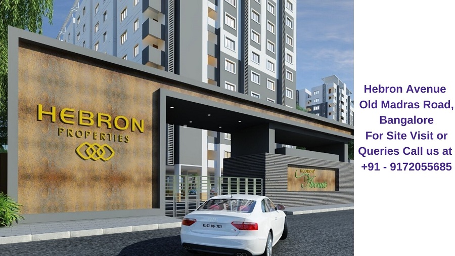 Hebron Avenue Old Madras Road, Bangalore Entrance