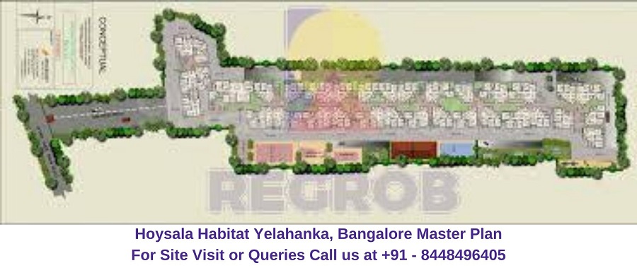 Hoysala Habitat Yelahanka, Bangalore Master Plan