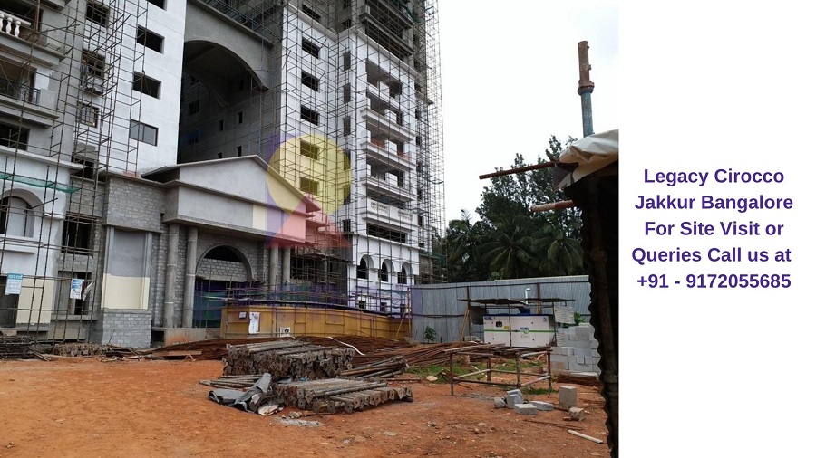 Legacy Cirocco Jakkur Bangalore Actual View of Project (2)