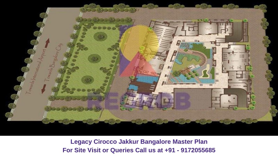 Legacy Cirocco Jakkur Bangalore Master Plan