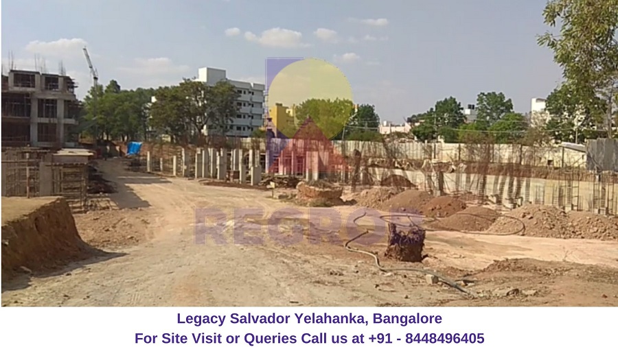 Legacy Salvador Yelahanka, Bangalore Actual View of Site (1)