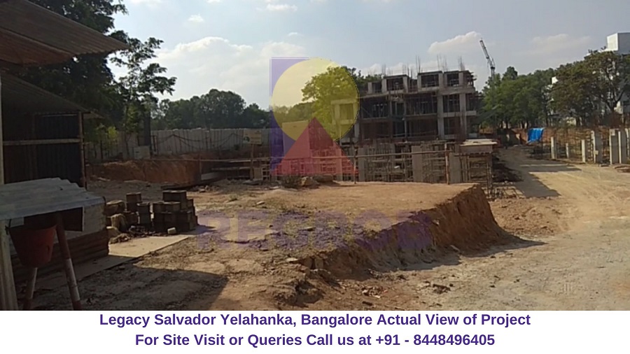 Legacy Salvador Yelahanka, Bangalore Actual View of Site (3)