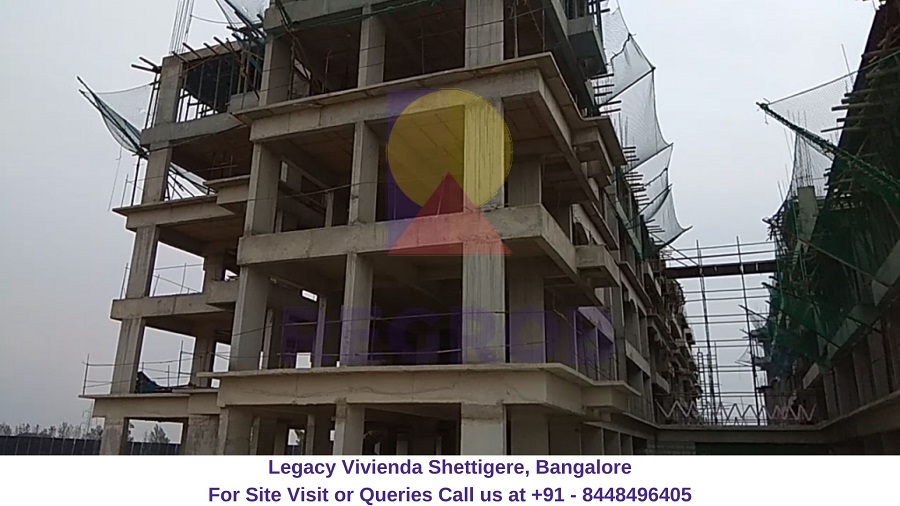 Legacy Vivienda Shettigere, Bangalore View of Construction Site