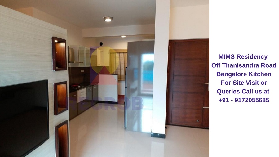MIMS Residency Off Thanisandra Road Bangalore Kitchen