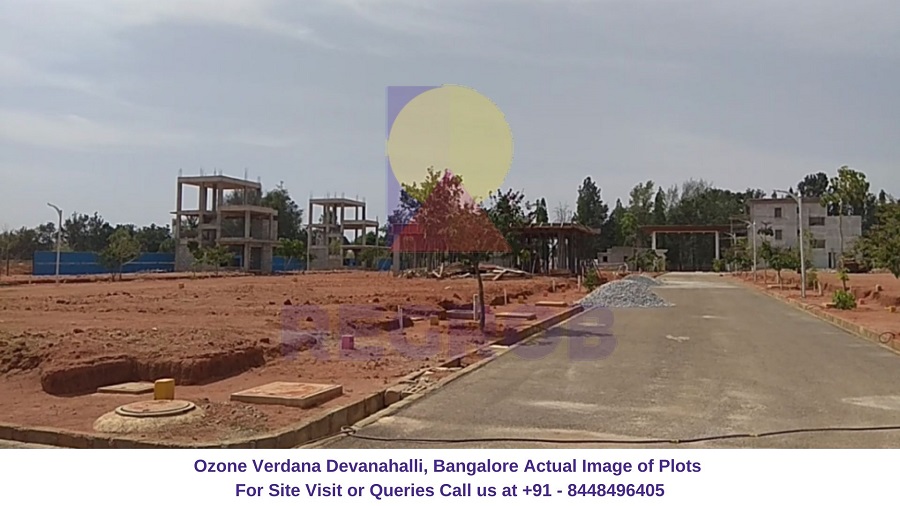 Ozone Verdana Devanahalli, Bangalore Actual Image of Plots (1)