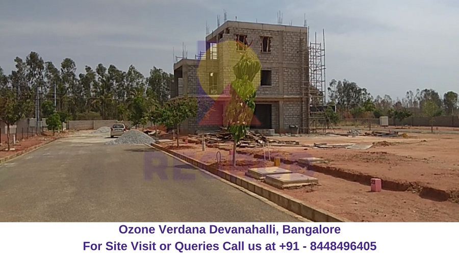 Ozone Verdana Devanahalli, Bangalore Actual Image of Plots (2)