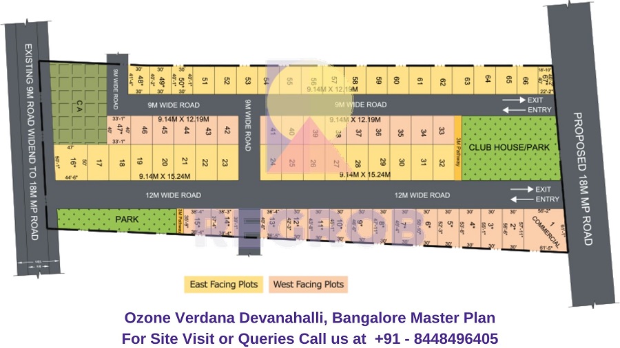 Ozone Verdana Devanahalli, Bangalore Master Plan