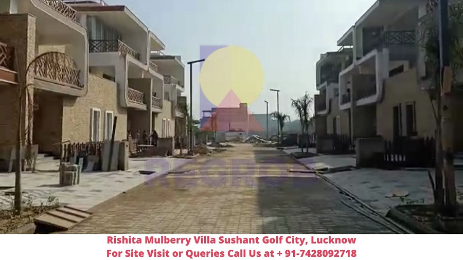 Rishita Mulberry Villa Sushant Golf City, Lucknow Actual View (2)