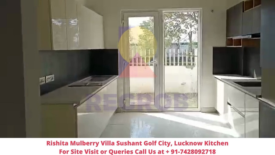 Rishita Mulberry Villa Sushant Golf City, Lucknow Kitchen